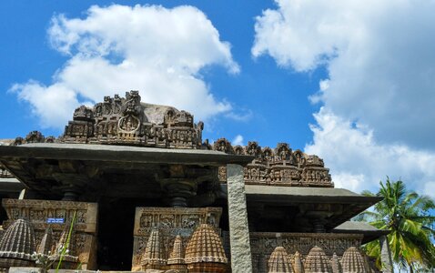 Worshipping sacred hinduism photo