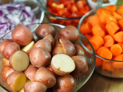 Food vegetarian meal photo