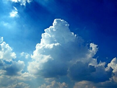 Clouds cloudscape atmosphere photo