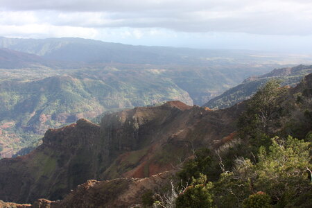 Hawaii Kauai Waimea canyon lookout