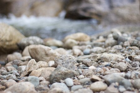 River bed natural