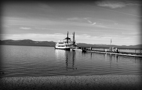 Water dock boat photo