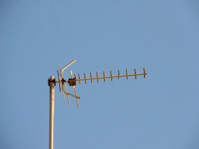 Analog antenna television photo