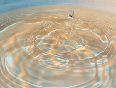 Water clear wet