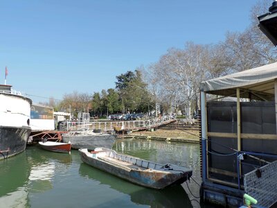 Boathouse channel building photo