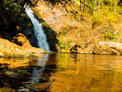 Waterfall river landscape north thailand