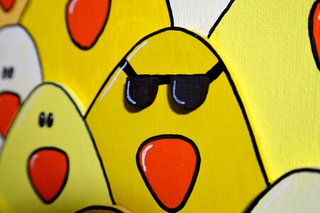 Chickens background funny