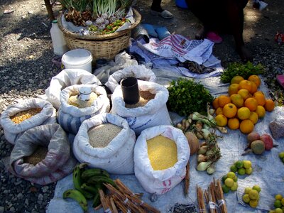 Burlap sale vegetable photo