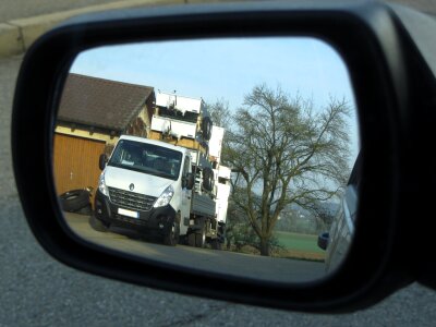 Truck trailers road
