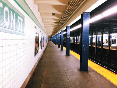 Subway Platform photo