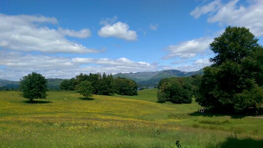 Sky england the lake district photo