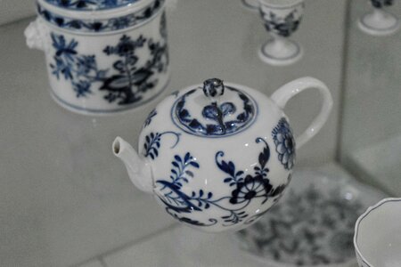 Antiquity ceramics teapot photo