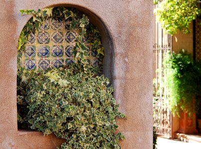 Architecture stucco elements beautiful photo