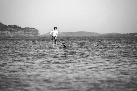 Water sport stand