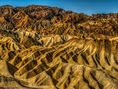 Rocks and formations in Death Valley National Park, Nevada photo