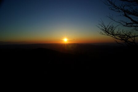 Sunrise sunset summer