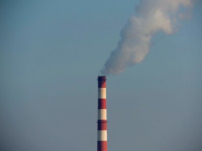 Condensation factory smoke photo