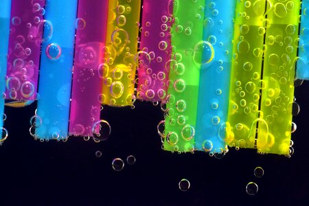 Beautiful Photo bubble colorful photo