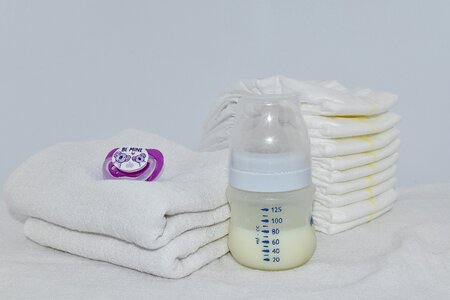 Baby diaper milk