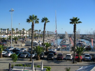 Marina spain boats photo