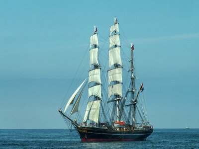 Boat mast navy photo