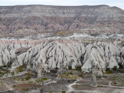 Washed out nature landscape