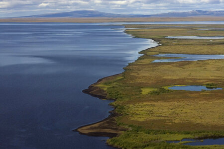 Landscape view of Selawik National Wildlife Refuge