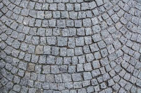 Background paving stones grey photo