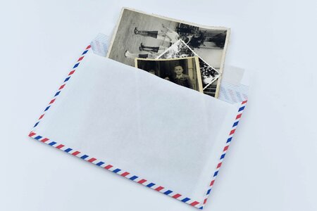 Envelope image letter photo