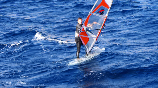 Windsurfing photo