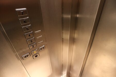Elevator keys operation photo