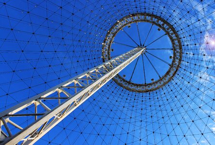 Architecture blue sky