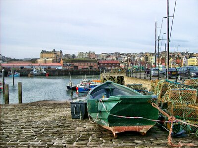 Landscape of Scarborough England photo