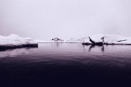 Antarctica ice north pole photo