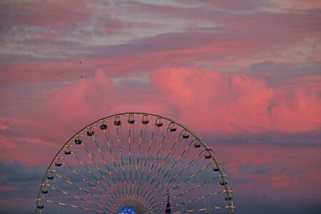 Abendstimmung sunset carousel