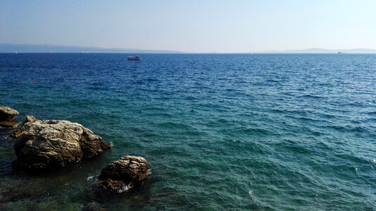 Landscape with ocean and water photo