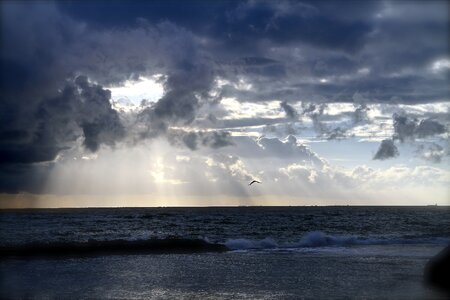 Sea sunrays weather