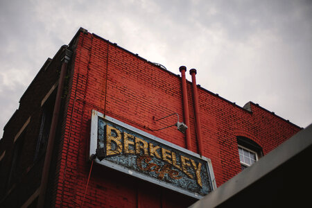 Brick building in Raleigh, North Carolina photo