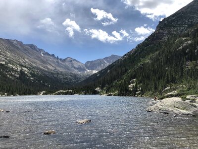 Water basin glacier photo