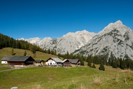 Walder Alm in Gnadenwald, Austria photo