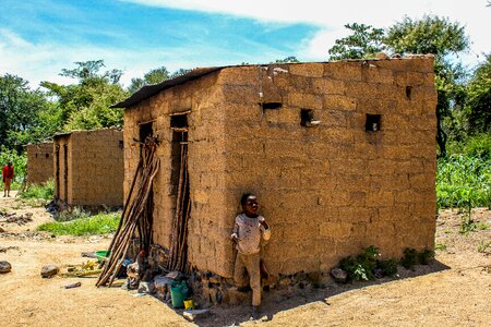 Hovel african black photo