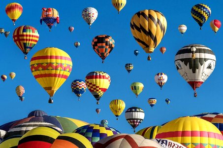 Aircraft balloon beautiful photo