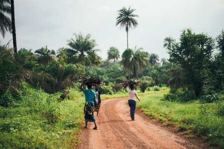 Work women road