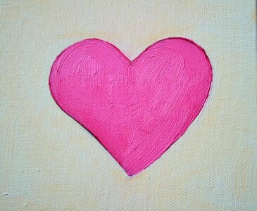 Oils canvas love photo