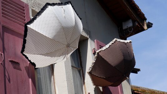 Fashion sun umbrellas lace photo