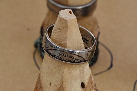 Craft rings wood