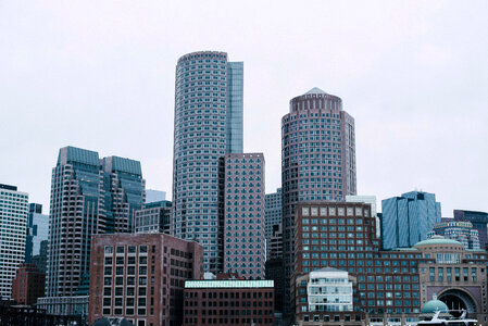 Boston Skyline View photo