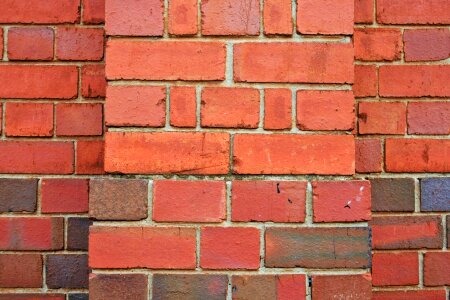 Wall brick block photo