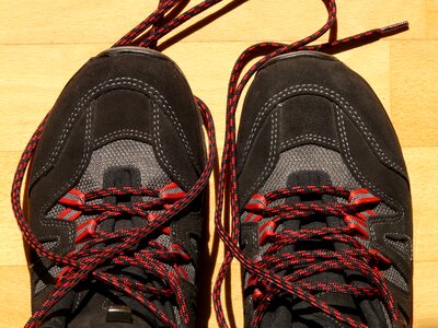 Shoe lace tie shoes shoelace photo