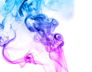 Blue and Violet Smoke Background photo